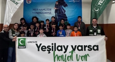 Giresun'da Yeşilay Satranç Turnuvası Sona Erdi