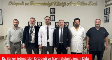 Giresun Eğitim ve Araştırma Hastanesi'ne Bir Uzman Daha