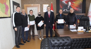 Giresun İl Sağlık Müdürlüğü’nden 30 Yıl ve Üzeri Görev Yapan Personele Teşekkür Belgesi