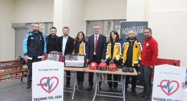 Giresun İl Sağlık Müdürlüğü’nden Ramazan’da Sağlık Bilgilendirme Standı