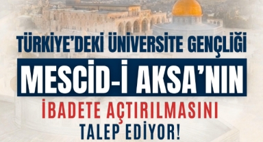 Giresun Üniversitesi’nde Mescid-i Aksa İçin Ortak Duruş