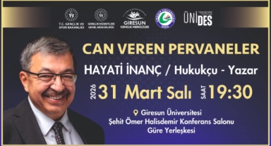 Hukukçu-Yazar Hayati İnanç Giresunlu Gençlerle Buluşuyor