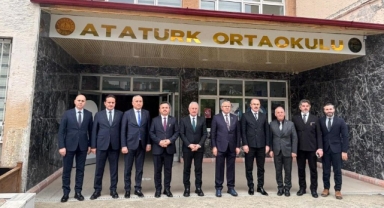 MEB Üst Düzey Yöneticilerinden Bulancak Atatürk Ortaokulu’na Ziyaret