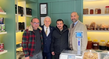 Milletvekili Elmas ve Başkan Civelekoğlu’ndan Esnaf Ziyareti