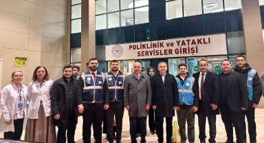 Milletvekili Temür’den Hastanede Sahur Ziyareti