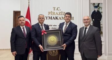 Milli Eğitim Üst Düzey Yöneticilerinden Piraziz’e Ziyaret
