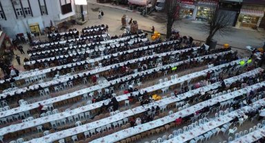 Ordu'da bin 500 kişi iftar sofrasında buluştu
