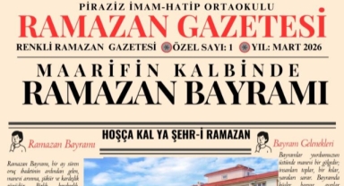 Piraziz’de Eğitim ve Maneviyat Buluştu: Ramazan Özel Gazetesi Hazırlandı