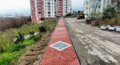Piraziz'de O Mahalleye Renkli Dokunuş