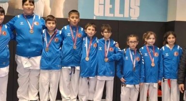 Pirazizli Öğrenciler Karate İl Birinciliğinde 9 Şampiyonluk Kazandı