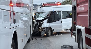 Samsun'da meydana gelen trafik kazasında 7 kişi yaralandı