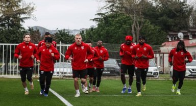 Samsunspor, Rayo Vallecano maçının hazırlıklarına başladı