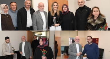 Şebinkarahisar’da Sağlık Çalışanlarına 14 Mart Tıp Bayramı Ziyareti