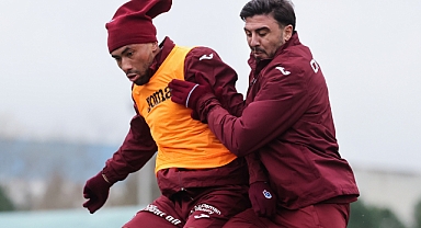Trabzonspor, Galatasaray maçının hazırlıklarına başladı