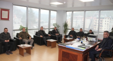 Yağlıdere Esnaf Odasından İbaş'a Ziyaret