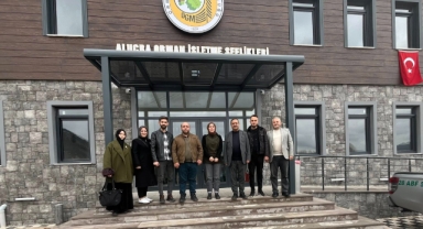 AK Parti Alucra Teşkilatından Orman İşletme Şefliğine Ziyaret