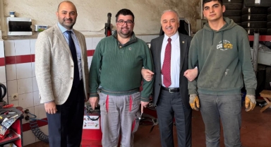 AK Parti Giresun Heyeti, Sanayi Sitesi Esnafıyla Bir Araya Geldi