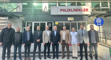 AK Parti Giresun Milletvekili Temür Hastane Hizmetlerini Yerinde İnceledi
