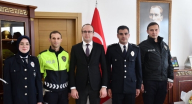 Alucra'da Polis Haftası Dolayısıyla Anlamlı Ziyaret