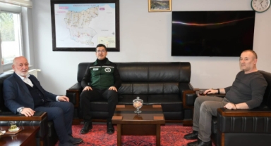 Başkan Şentürk'ten DSİ'ye Ziyaret