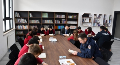 Çamoluk'ta Kütüphane Haftasında Anlamlı Etkinlik