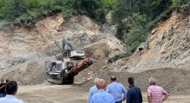 Doğankent’te ulaşımı rahatlatacak projede sona yaklaşıldı!