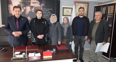 DOKA-DER Yönetiminden Kaymakam, Başkan, Milli Eğitim ve Müftüye Ziyaret