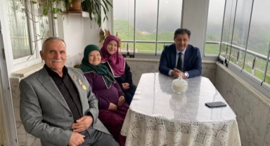 Espiye’de Kıbrıs Gazisine Vefa Ziyareti