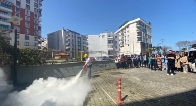 Giresun'da Aile ve Sosyal Hizmetler Personeline Afet Farkındalık Eğitimi 