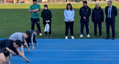 Giresun’da Atletizm Rüzgârı: Sporculara Yerinde Destek
