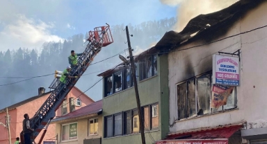 Giresun'da Korkutan Yangın!