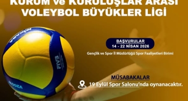 Giresun’da Kurumlar Arası Voleybol Ligi Başlıyor!