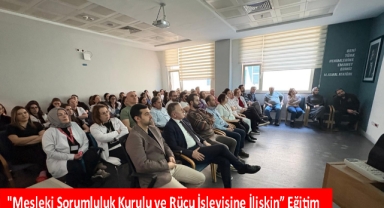 Giresun Eğitim ve Araştırma Hastanesi’nde “Mesleki Sorumluluk Kurulu ve Rücu İşleyişi” Eğitimi