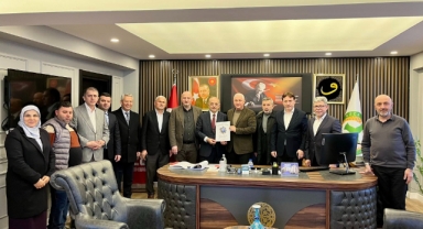 Giresun Federasyonu’ndan Güce Belediyesi’ne Ziyaret