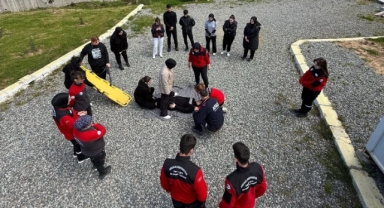 Giresun Üniversitesi'nde afete hazırlık eğitimi düzenlendi