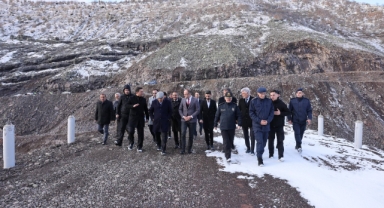 Giresun Valisi Mustafa Koç’tan Alucra Barajı’na Yerinde İnceleme