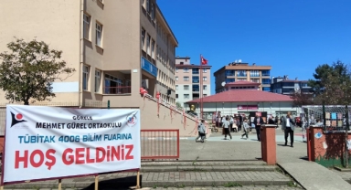 Görele İlçe Millî Eğitim Müdürlüğü: TÜBİTAK 4006 Fuarı Açıldı