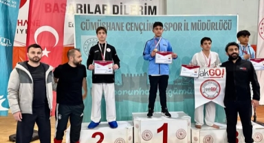 Gümüşhane’de Giresun Rüzgârı: Karateciler Zirvede