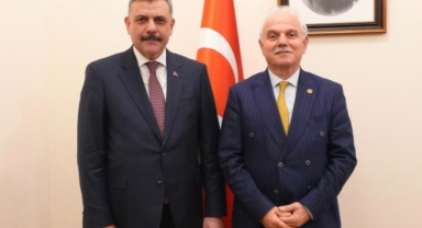 Milletvekili Elmas’tan İçişleri Bakanı Mustafa Çiftçi’ye Ziyaret