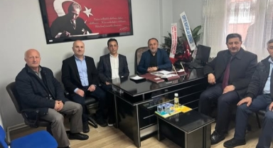 Müftü Haki Özgül’nden Esnaf Odasına Hayırlı Olsun Ziyareti