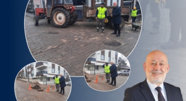 Şebinkarahisar’da Belediye Çalışmalarına Yakın Takip