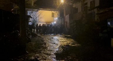 Şebinkarahisar'da sağanak etkili oldu!