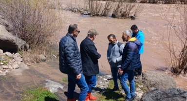 Şebinkarahisar'da Sel Seferberliği: Başkan Şentürk Sahada İncelemelerde Bulundu