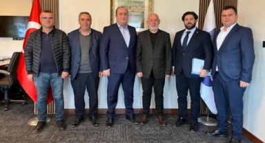 Tarım Kredi Heyetinden Şebinkarahisar Belediyesine Ziyaret