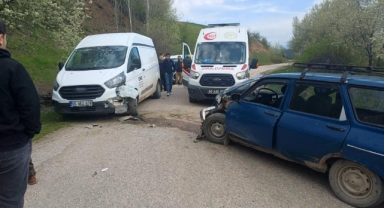 Trafik kazası: 4 yaralı