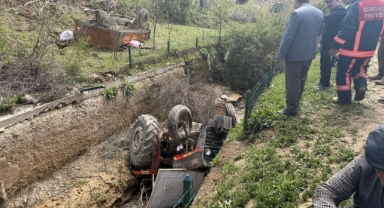 Traktörün devrilmesi sonucu yaralanan çocuk hastanede öldü