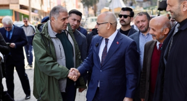 Vali Koç, Eynesil ve Çanakçı’da İncelemelerde Bulundu