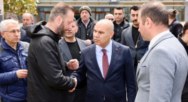 Vali Mustafa Koç’tan Giresun'da Sanayi Esnafına Ziyaret