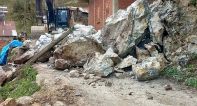 Yağlıdere’de Heyelan Engeli Kaldırıldı