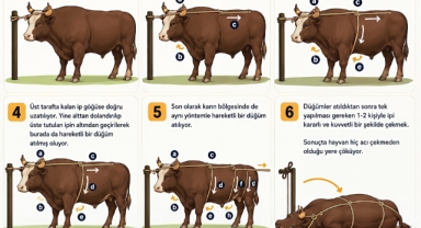 Büyükbaş Kurbanlıklarda Güvenli Müdahale Anlatıldı